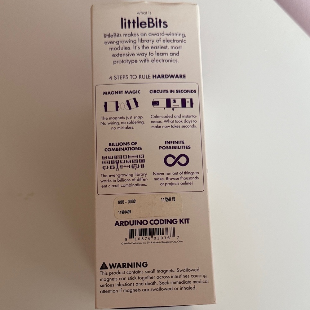 LittleBits Arduino Coding Kit with 8 Modules - Picture 4 of 7